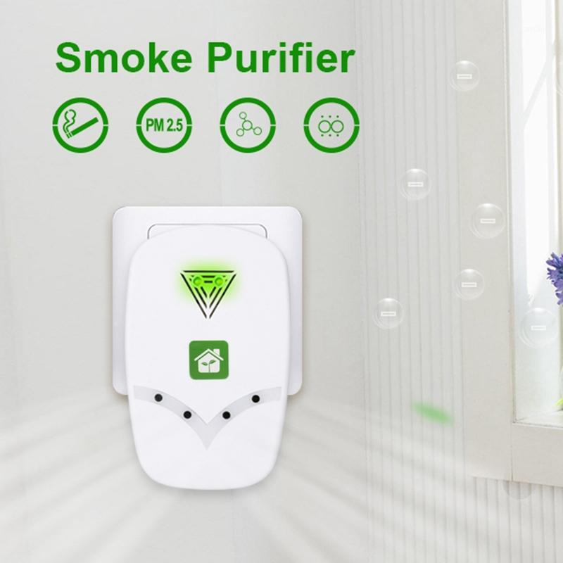 

Pluggable Air Purifier Negative Ion Generator Mini Smoke Purifier for Small Space,Air Freshener Remove Smell-EU Plug1