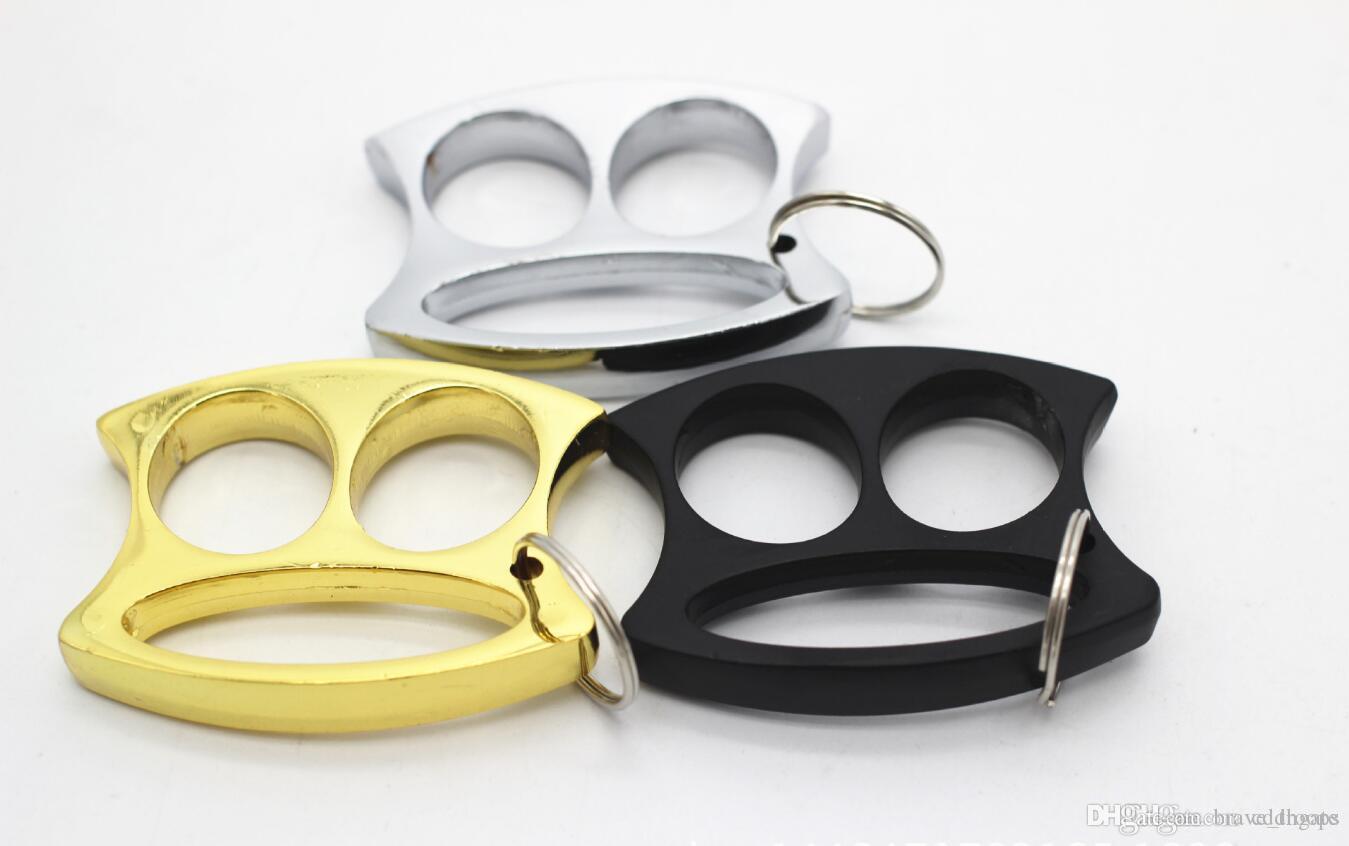 

New Brass Knuckles Ring Tactical Survival Multi-functional Self Defense EDC Dusters Bottle Opener EDC tools Free shipping18