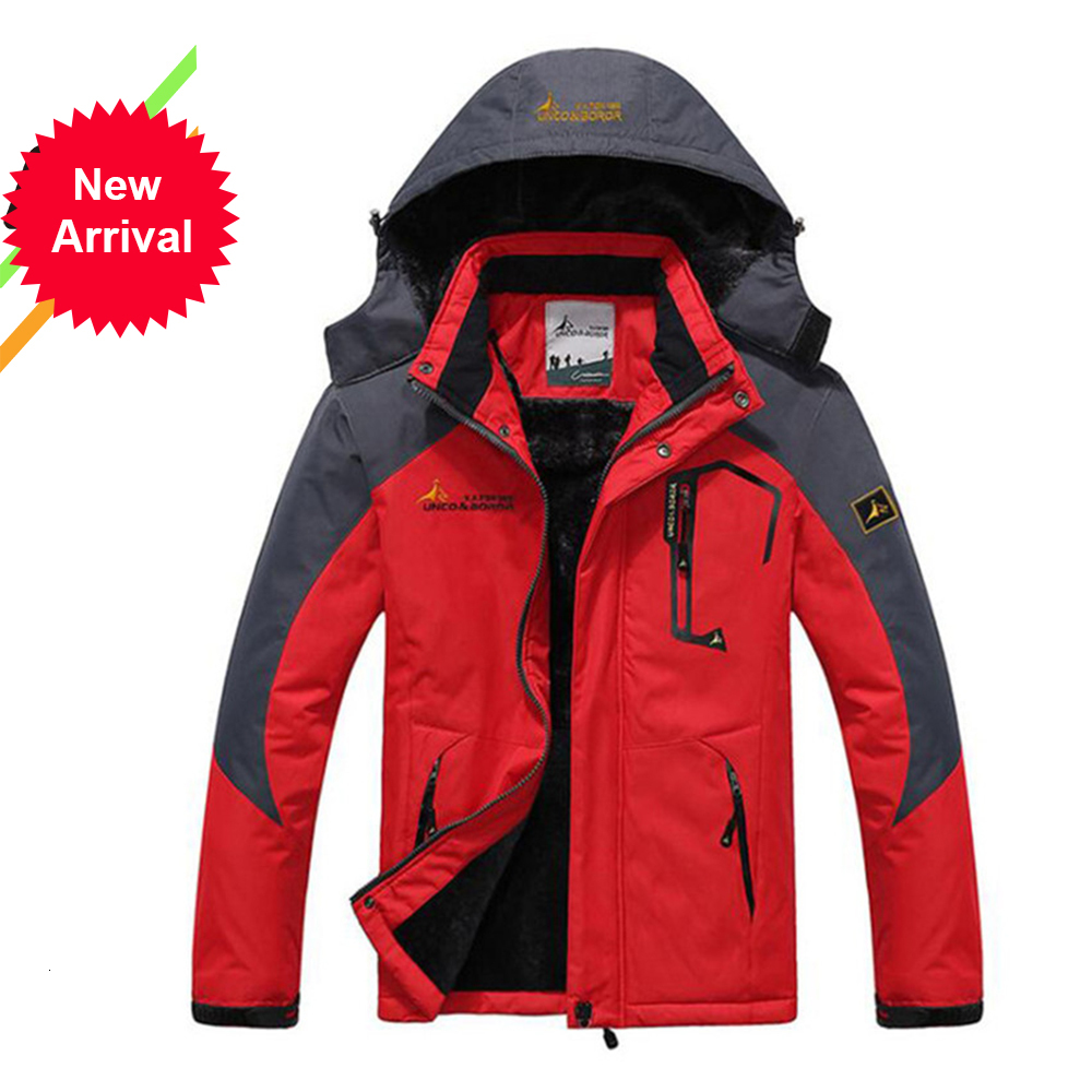 

2021 New Winter Parka Men Windbreak Plus Veet Thick Warm Windproof Fur Coats Male Hooded Anorak Jackets Men's Couple G4ic, Rose red women