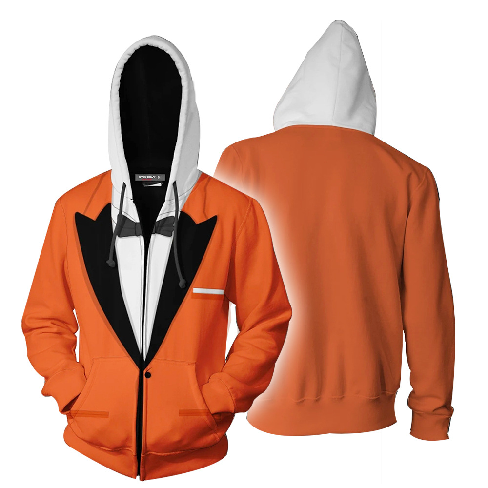 

Fashion Zip Up Hoodies Fashion Men Hoody Uniforms Hip Hop Streetwear Jacket, Kg-1