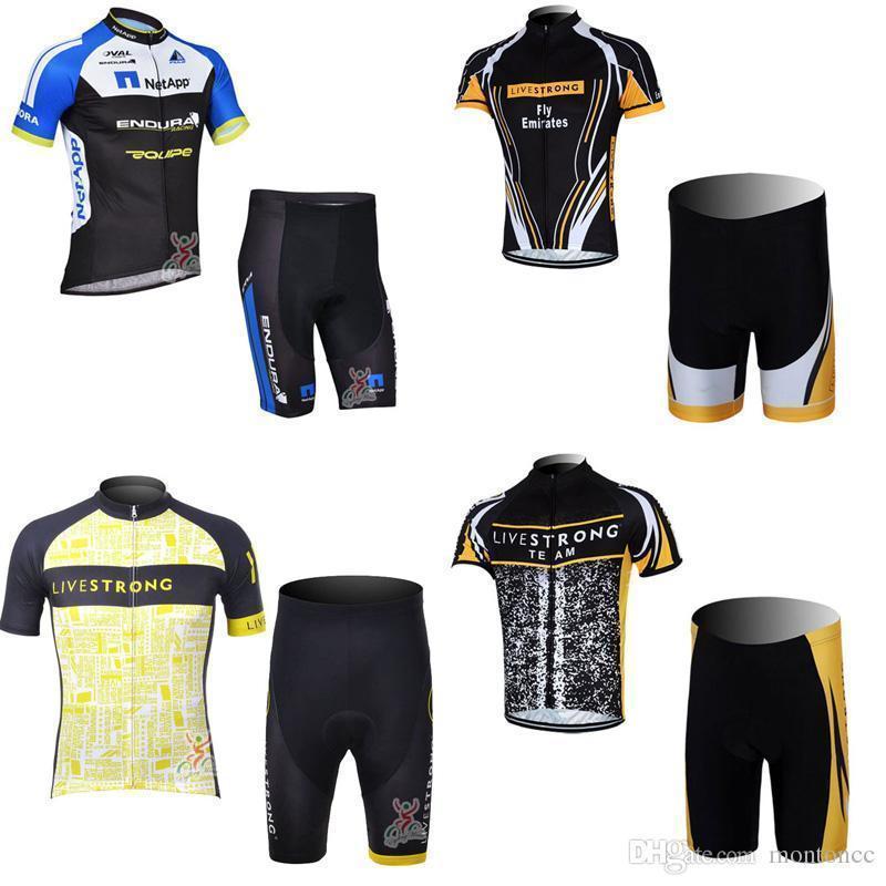 

2020 Livestrong Netapp Team Cycling Short Sleeves Jersey Shorts Sets Wholesale Prices Enjoy High Quality Men Bike Clothes C2223, 06