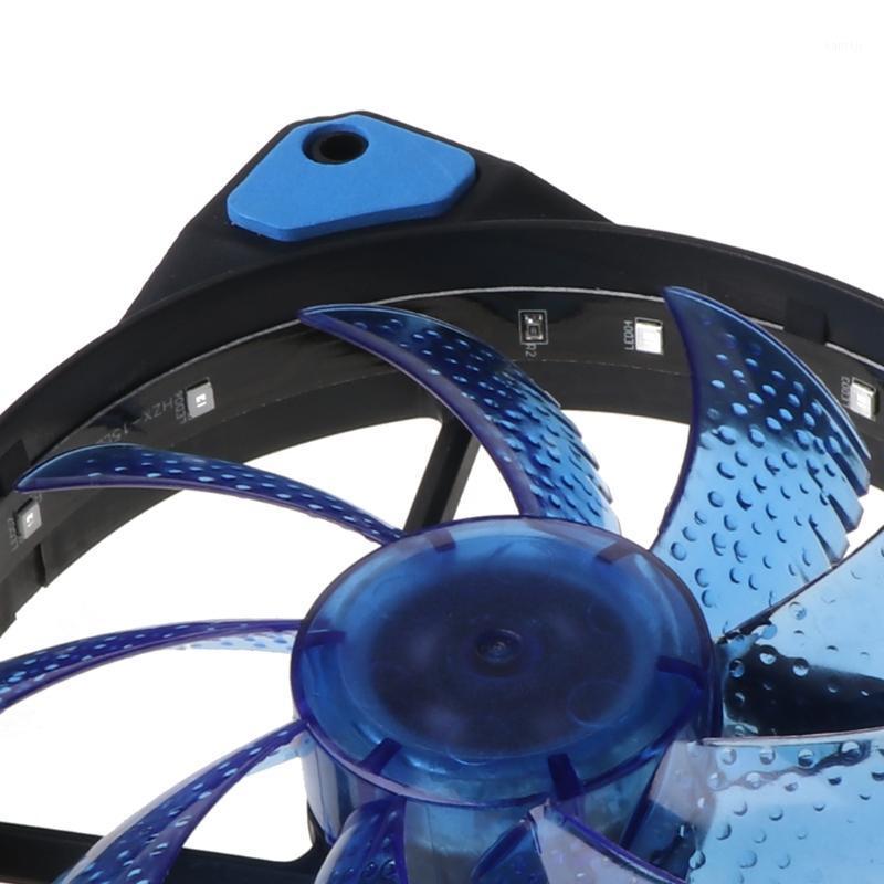 

3-Pin/4-Pin 120mm PWM PC Computer Case CPU Cooler Cooling Fan with LED Light NEW1