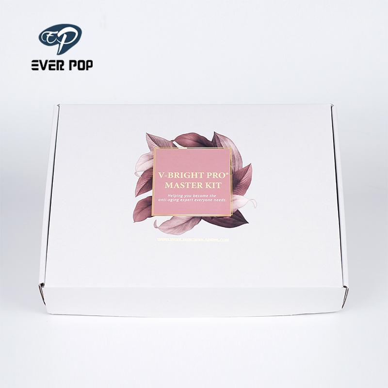 

Custom thick white Corrugated paper shipping mailer boxes Printed logo Packaging Box Can be Customized LOGO1