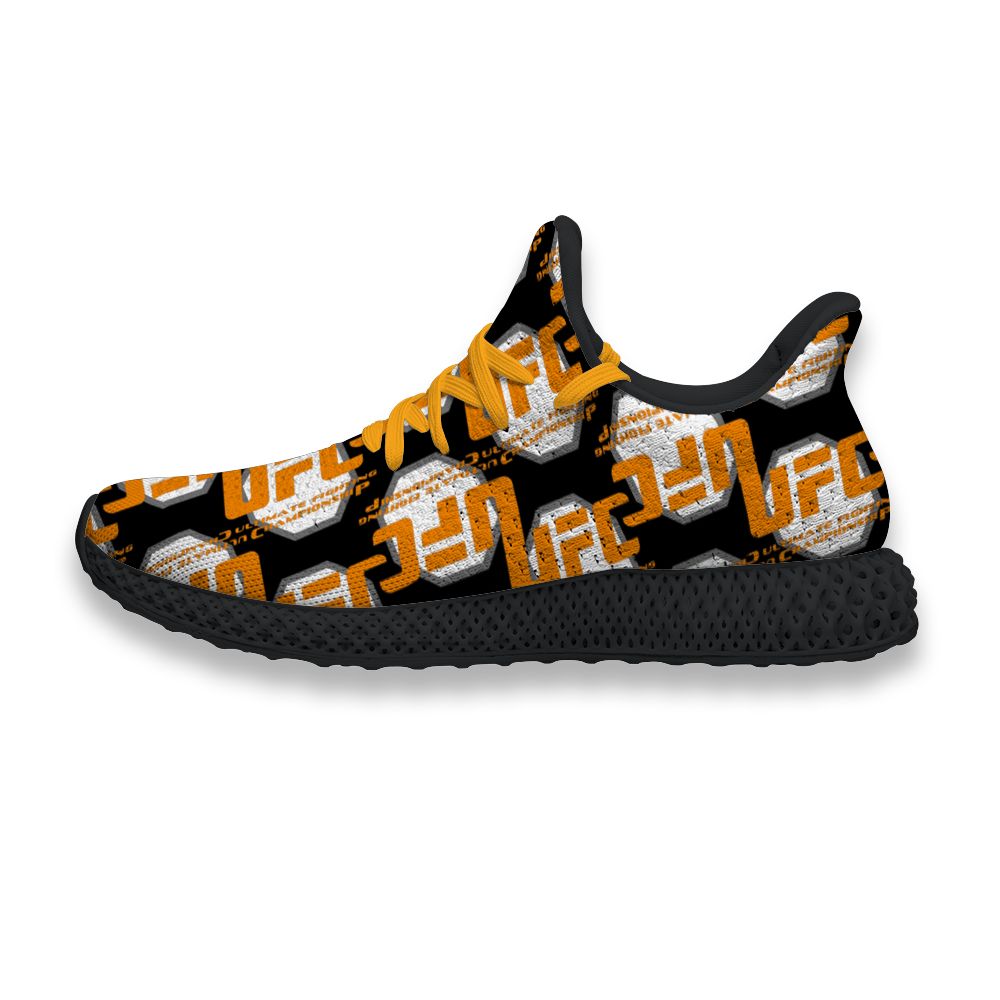 

4D Running Shoes UFC Ultimate Fighting Championship - Custom Printing Mens Personalized Breathable Casual Athletic Outdoor Sport Sneaker