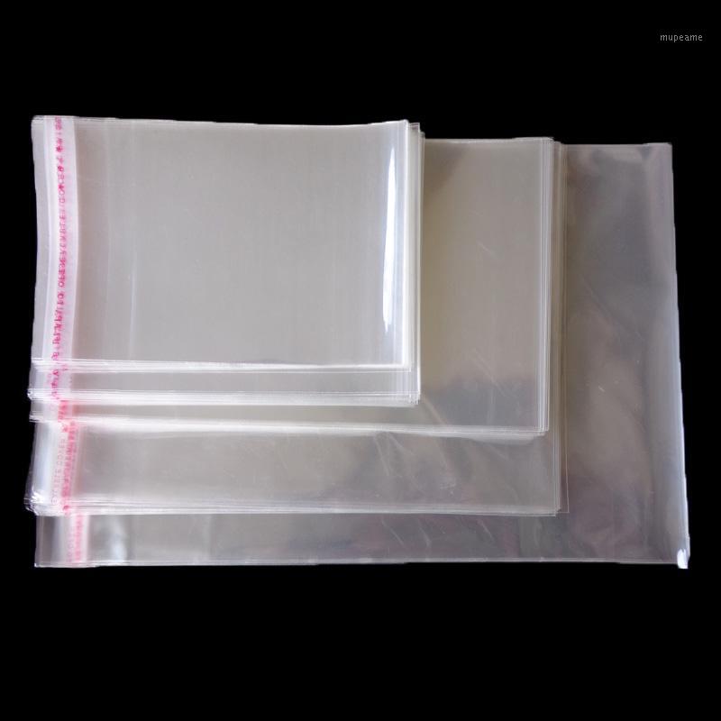 

50pcs Resealable Plastic Transparent Bags Clear Cellophane Self-adhesive Plastic Opp Bag Packing Storage Poly Gift Bag1