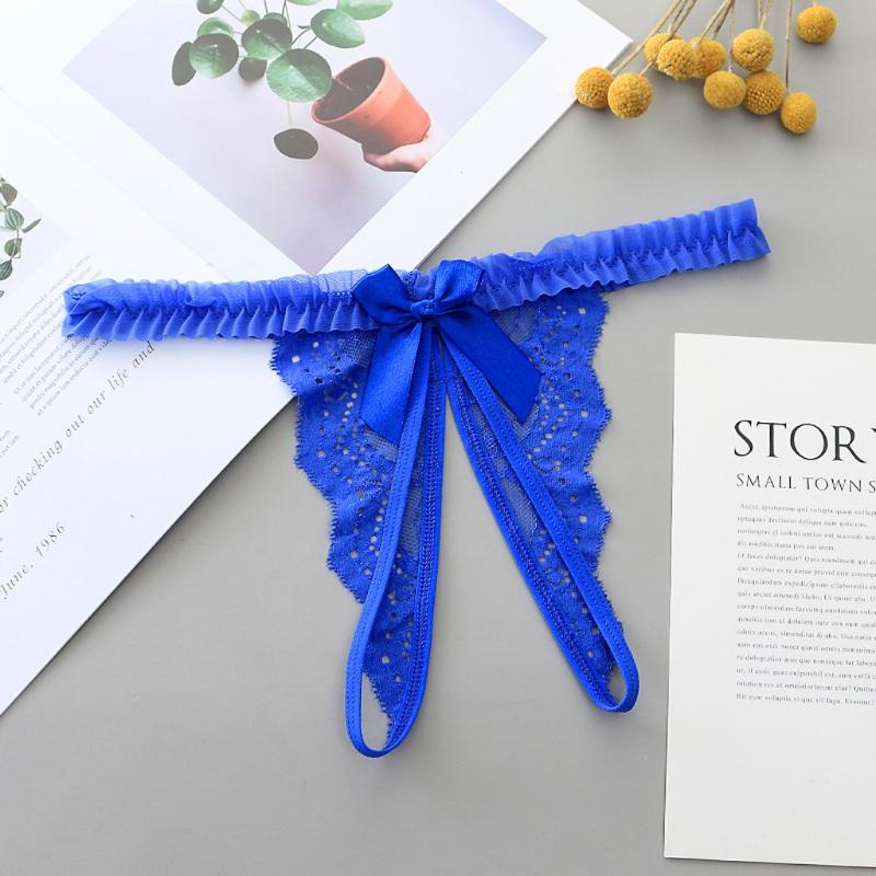 

Sexy Underwear Women Erotic Lingerie Lace Open Thong Panties G-pants Lingerie Sous Vetement Femme Underwear Women Panties, Beige