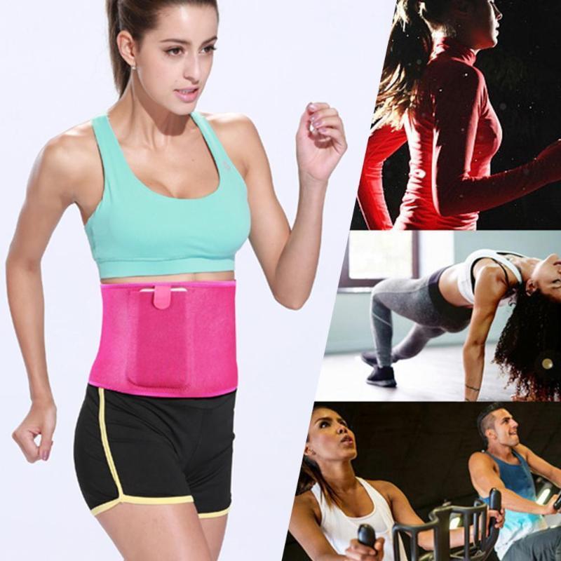 

Yoga Waist Women Waist Trainer Abdomen Slimming Body Sport Accessory Home Exercise Workout Shaper Daily Sports Belt Girdle D7E9