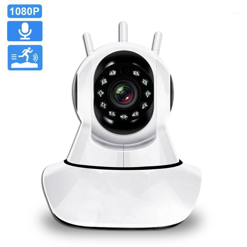 

WiFi IP Camera Home Security Camera 1080P Auto Track HD IR Night Vision Surveillance Two Way Audio Mini Smart Alarm CCTV1