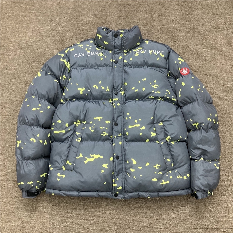 

2021 New Cav Empt Ce Er Jack Parkas Men Women Spotted Double Lined Down Jacket Cavempt Coats Outerwear Clothes 8twm, Black