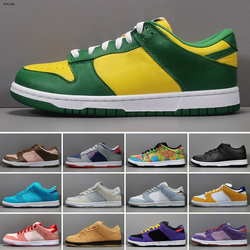 

Skateboard shoes Bears Green Chicago 1s low Shattered Backboard shoe mens womens trainers sports sneakers size 36-45, Color 16