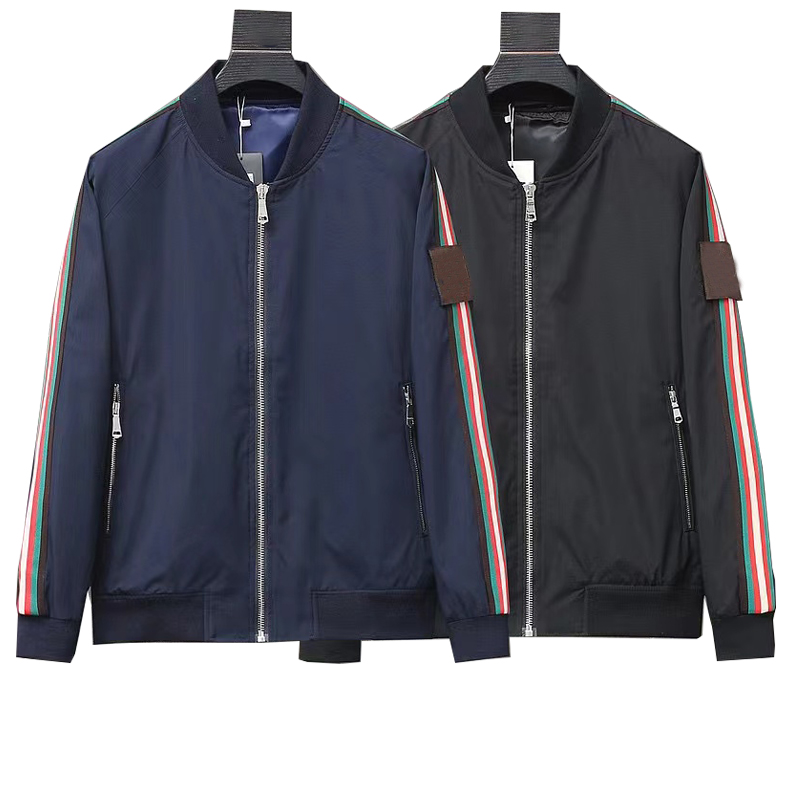 

Designer Fashion Mens Jacket high-end Spring Autumn Outwear Windbreaker Zipper clothes Jackets, Multi