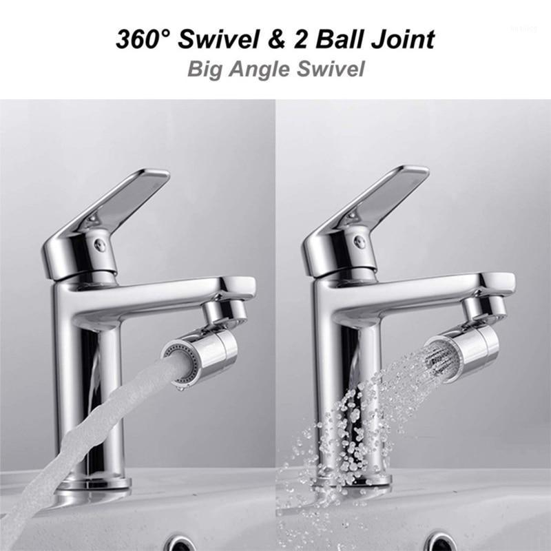 

2 Modes Adjustable 360° Swivel Kitchen Tap Head Faucet Water Saving Filter Sprayer Sink Aerator Mixer Drop Ship1