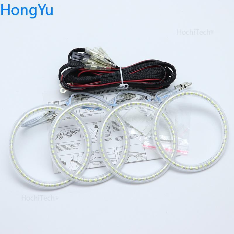 

For Super Bright white color 3528 SMD led Angel Eyes kit daytime running light DRL1