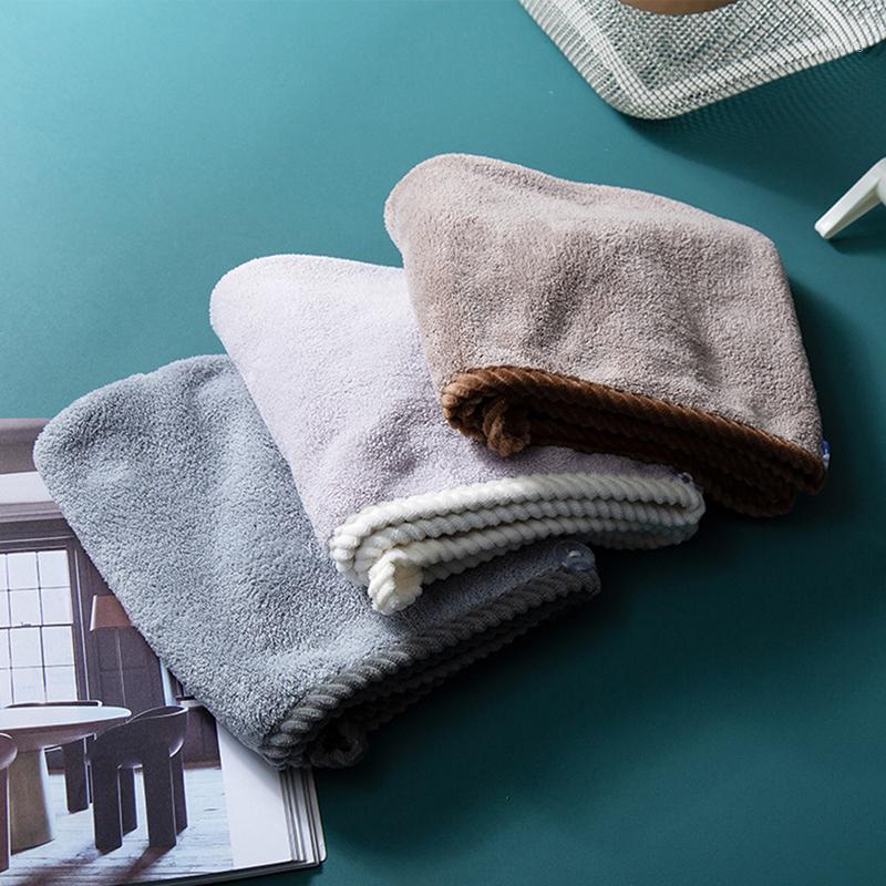 

Towel Female Bath Super Absorbent Microfiber Hair Quick Dry Wrap Shower Cap Cleaning Tool Bathroom Products