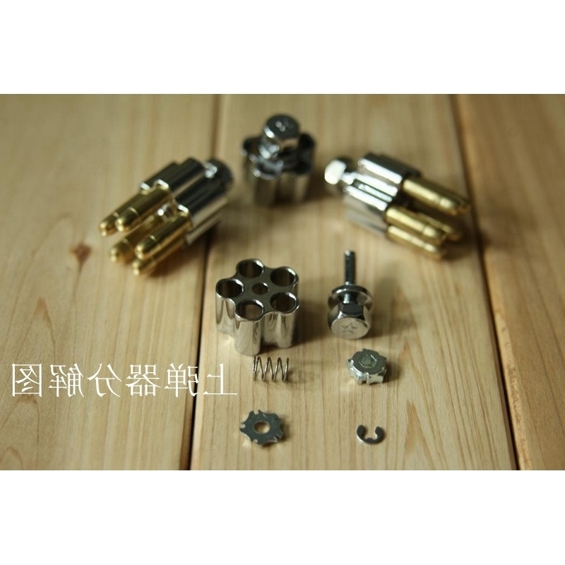 581: 2.05 Smith M500 model left wheel simulation hand grab boy toy metal alloy gun cannot be fired-image-747580317