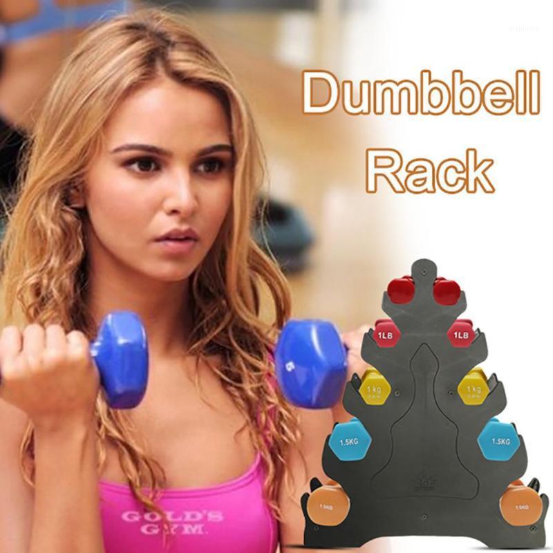 

Portable family 5 layer dumbbell rack family yoga fitness training weight tower1