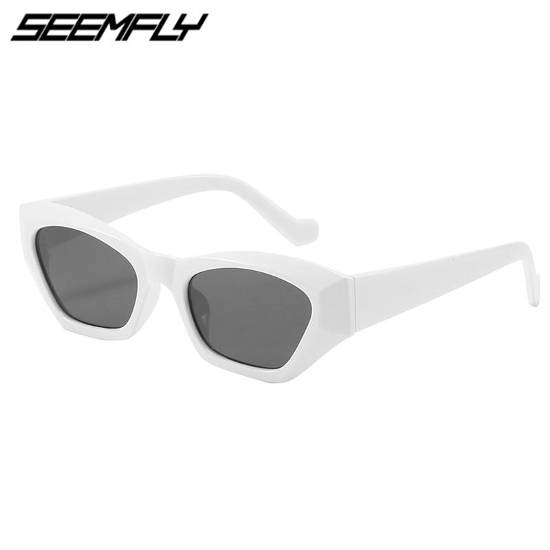 

Sunglasses Seemfly Fashion Men Women Small Frame Sun Glasses Vintage Eyeglasses UV400 Shades Female Goggle Oculos Gafas De Sol