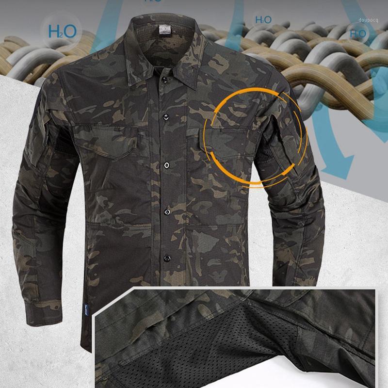 

Men' Tactical BDU Uniform Combat Suit Jacket Coat for Hiking Camping1