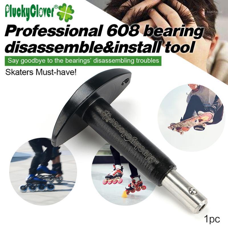 

1pc Puller for Skate Bearing 608 Disassemble Tool Inline Roller Skates Skateboard Longboard Drift Board Bearing Disassemble Tool1, Black