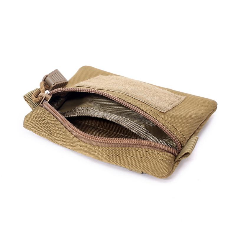 

New Outdoor Multifunction Key Card Case Multifunctional Portable Coin Purse Outdoor militar Tactical Zipper Bags