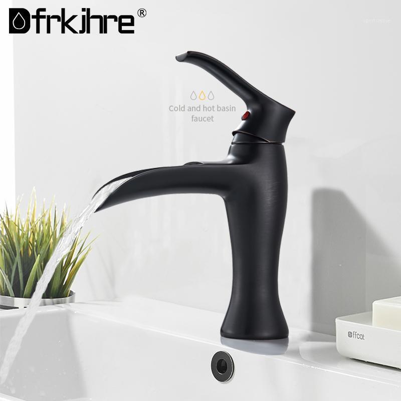 

Bathroom Basin Faucet Brass Vessel Sink Deck Mounted Water Tap Brushed Nickel Hot Cold Single Handle Mixer Tap Single Hole1