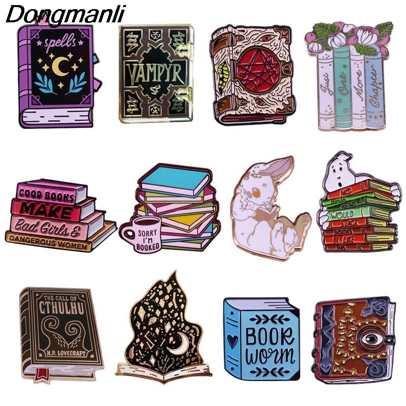 

Pins, Brooches P5608 Dongmanli Charm Enamel Pins Women Men Backpack Bags Badge Fashion Lapel Jewelry Kids Gifts