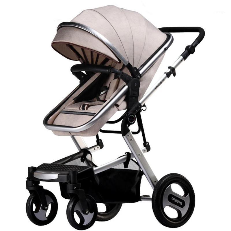 

Kidlove 3 in 1 Baby Stroller Portable Anti- Fold-able Stroller High Landscape Baby Newborn1