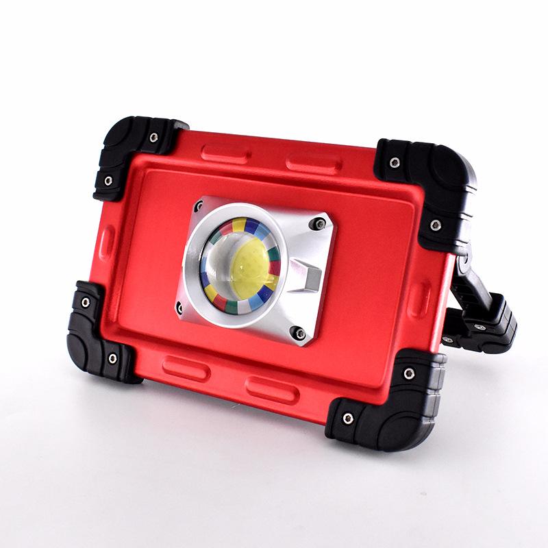 

Cob Portable Camping Lamp Camping Tent Lighting Outdoor Usb Flood Light Charging Treasure Field Light