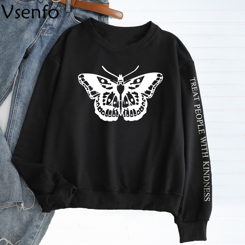 Compra Tratar A Las Personas De La Mariposa Sudaderas TPWK Harry Styles  Merch De Manga Larga Con Capucha De Las Mujeres Con La Camiseta De Kidness  Streetwear Barato | Entrega Rápida Y