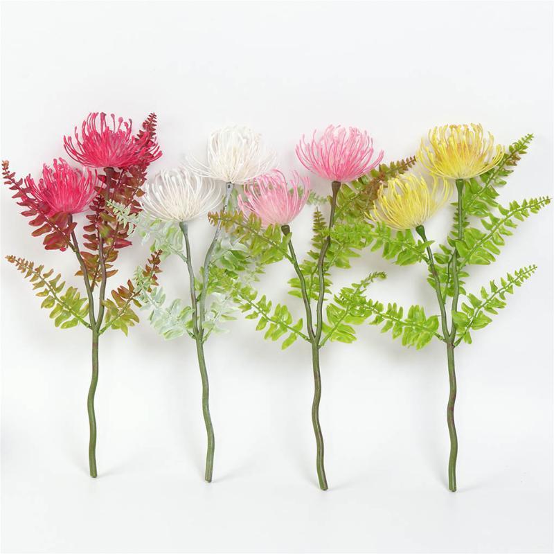 

Mini Artificial Flower Home Office Floral Decor Wedding Party Plastic Fake Flower Centerpiece1, Beige