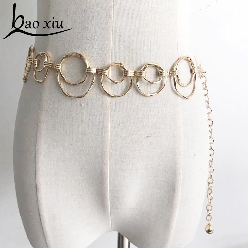 

Sexy Women Gold Metal waist long Fringe tassel chain dress Fashion personality belt hip hop straps female belt femme accessories1