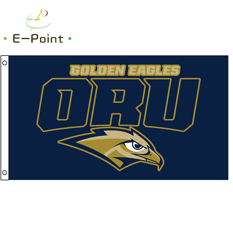 

NCAA Oral Roberts Golden Eagles Flag 3*5ft (90cm*150cm) Polyester flag Banner decoration flying home & garden flag Festive gifts