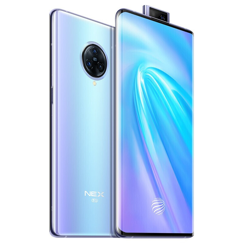 

Original VIVO Nex 3S 5G Mobile Phone 12GB RAM 256GB ROM Snapdragon 865 Octa Core 64.0MP NFC Android 6.89" AMOLED Full Screen Fingerprint ID 4500mAh Smart Cell Phone