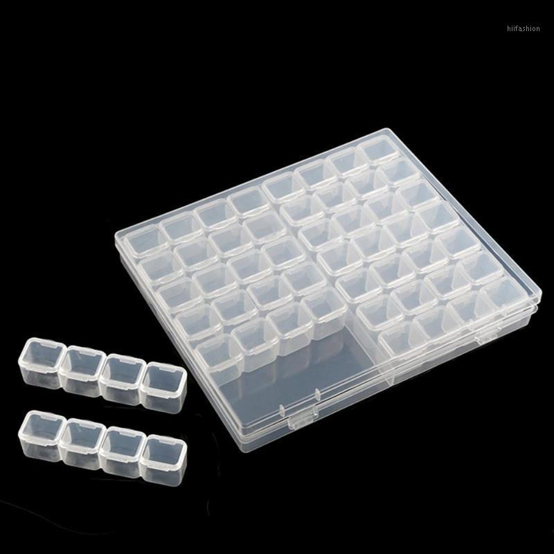 

56/28/64 Grid 5d Diamond Painting Accessories Storage Box Diamond Painting Drill Storage Box Transparent Container For1