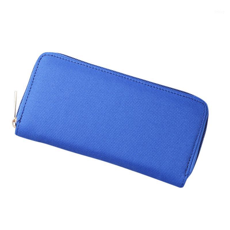 

Aelicy Oxford Road Long Wallet Solid Leather Coin Purse Money Bag Holders Clutch Hasp Unisex Multiple Interlayer1, Bk