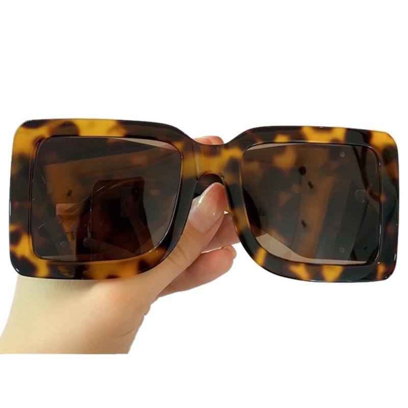 

Overszied Square Sunglasses For Women Men 2021 Brand Big Wide Leg Sun Glasses UV400 gafas de sol