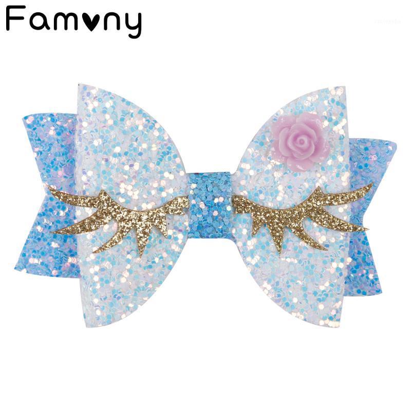 

3 Inch Glitter Hairgrips Shiny Cute Flower Horn Horse Hair Clips Boutique Handmade Hairbow Accessories DIY Supplies1