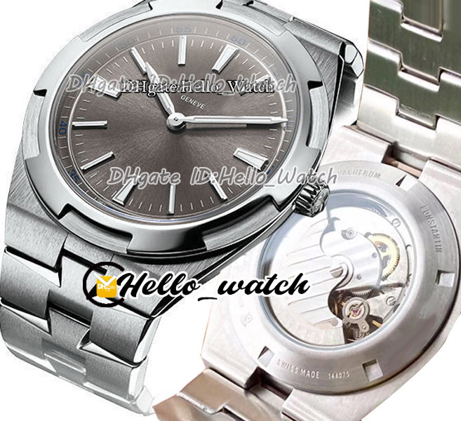 

New Overseas 2000V/120G-B122 Gray Dial Automatic Mens Watch No Date Stainless Steel Bracelet High Quality Watches HWVC Hello_Watch 6 Color, Custom waterproof service