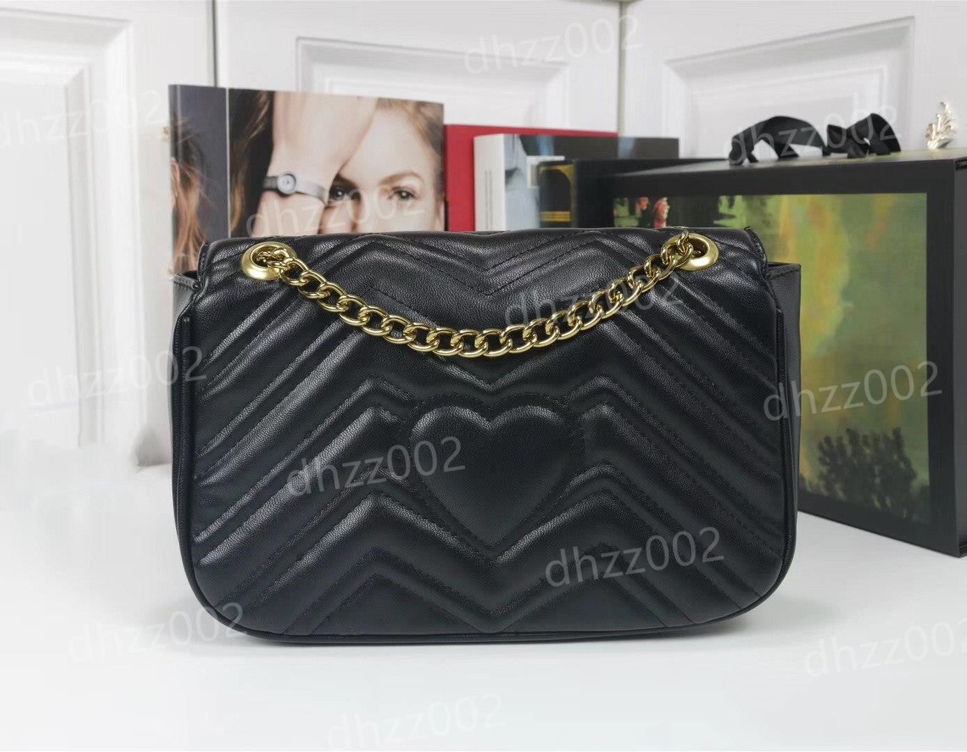 

High quality Fashion Love heart V Wave Pattern Satchel Shoulder Bag Chain Handbags Crossbody Purse Lady Classic Style Tote Bags wfsdfgedr, Price difference