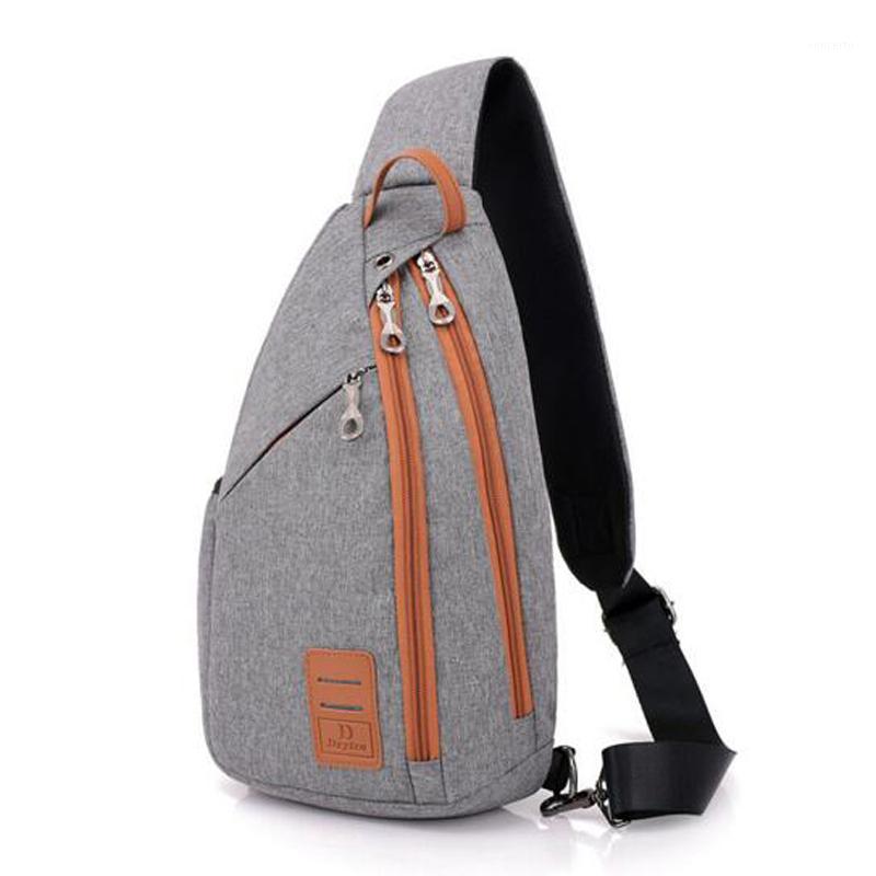 

Men Canvas Crossbody Bags for Male Chest Pack Shoulder Handbag Casual Travel Cross Body Bag Male Chestbags1, Black