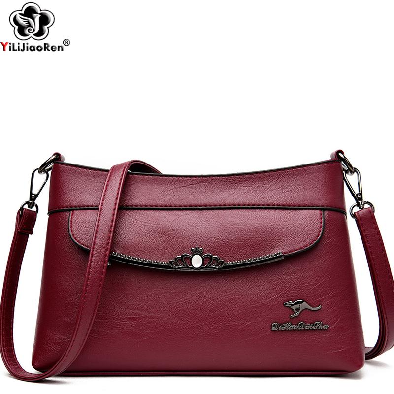 

Elegant Shoulder Bags Designer Fashion Ladies Hand Bag Leather Crossbody Bags for Women Multifunction Handbags, Black