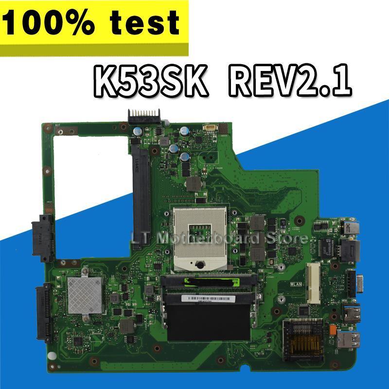

For Asus K53SK Laptop motherboard K53SK mainboard REV2.1 100% tested