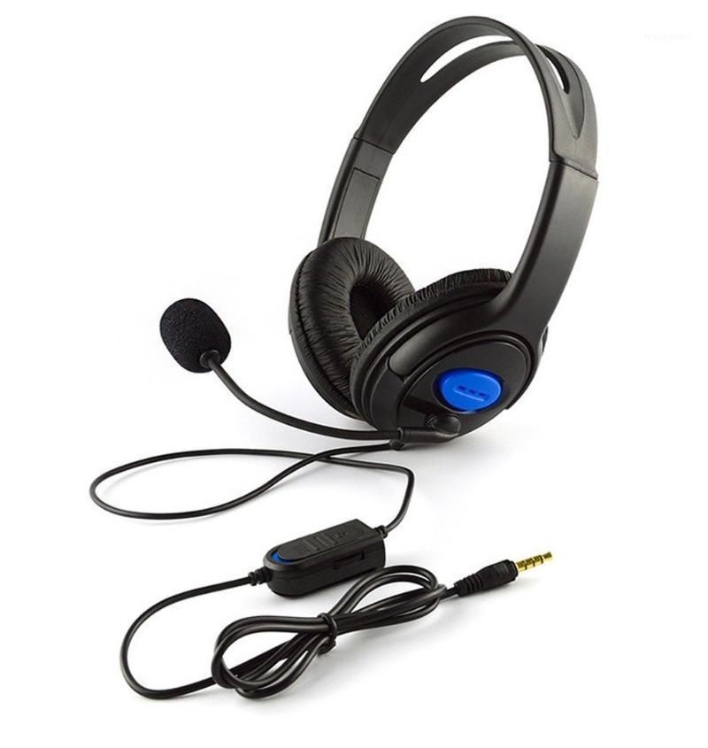 

Head-mounted Wired Bilateral Chicken Eating Game Big Headset Computer Gaming Headset Universal Gaming Headphone1, Blue