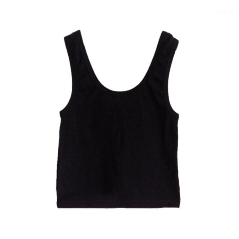 

Black Sports Vest Cotton Sexy pajamas bottoming vest women's tube top wrapped chest sports yoga camisole1