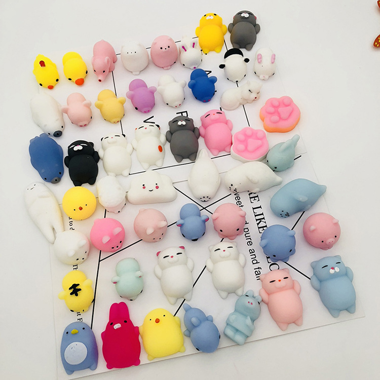

Squishy Animal Antistress Toys Slimy Squeeze Toys Cute Antistress Ball Abreact Soft Sticky Stress Relief Funny Toys For Children Party Gift