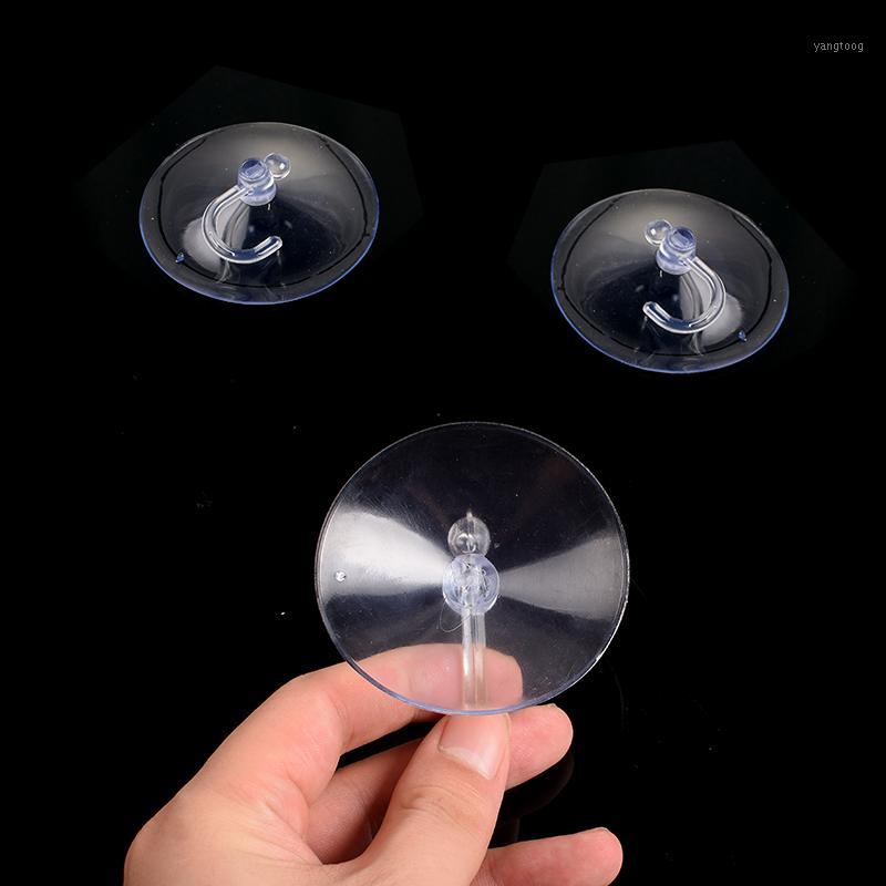 

10pcs 4cm Clear Suction Cup Sucker Window Glass Wall Kitchen Hook Hanger Kitchen Bathroom Suckers1