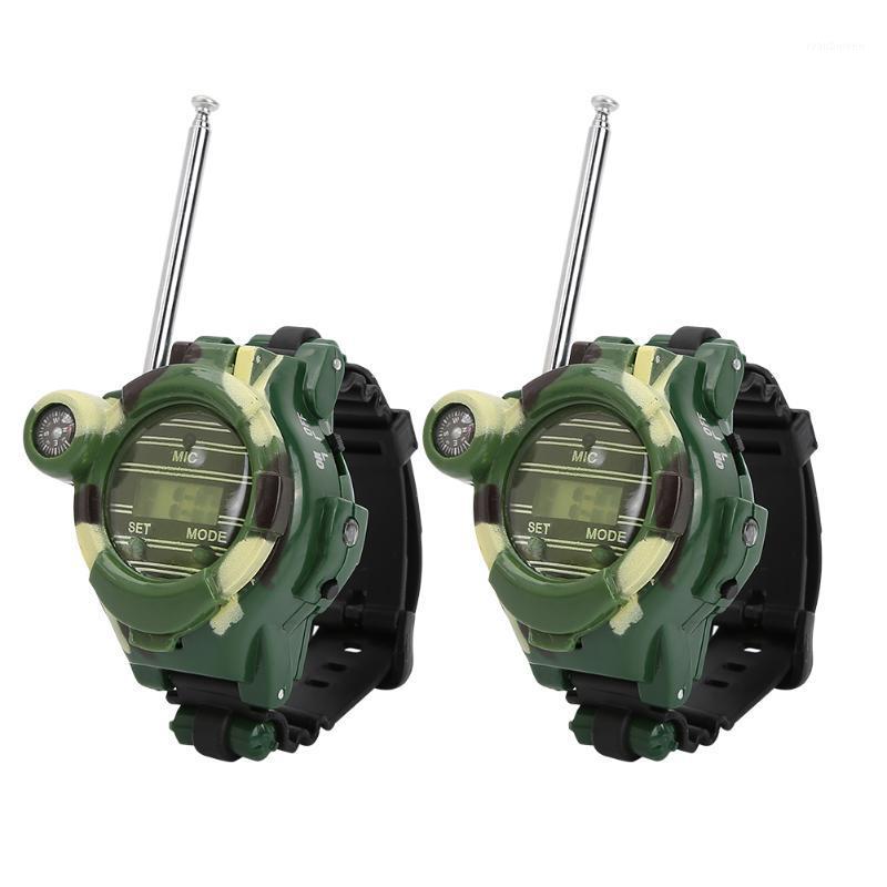 

2Pcs 7 In 1 Kids Digital Small Screen Intercom Children Interphone Watch Walkie Talkie For Kids Gift Outdoor Activities1
