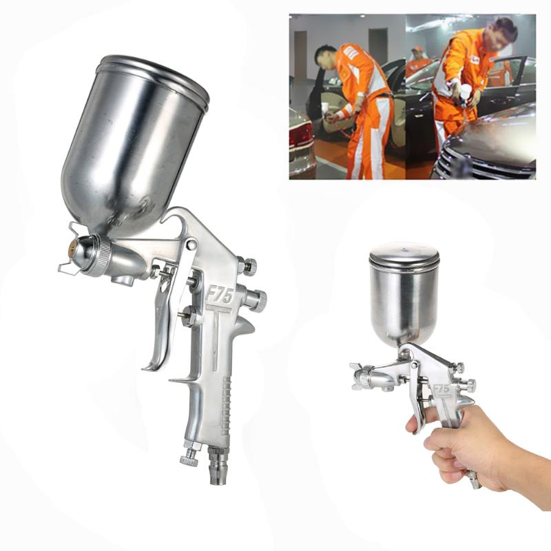 

400ML Professional Gravity Feed Spray Gun Paint Sprayer Airbrush Set Stainless Steel 1.5mm Nozzle Auto Cars Painting
