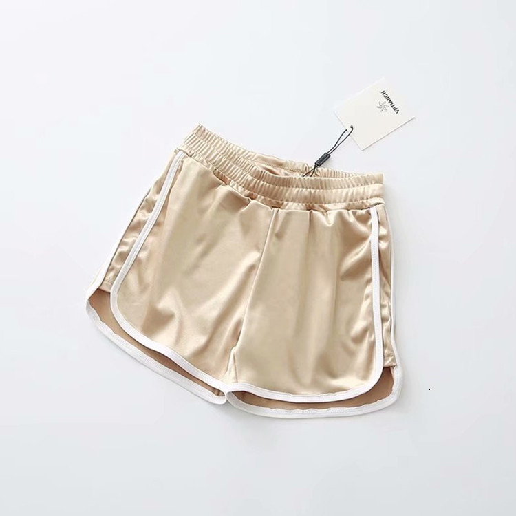 

Women' Elastic Slim Satin Hot Pants in Summer, Gray