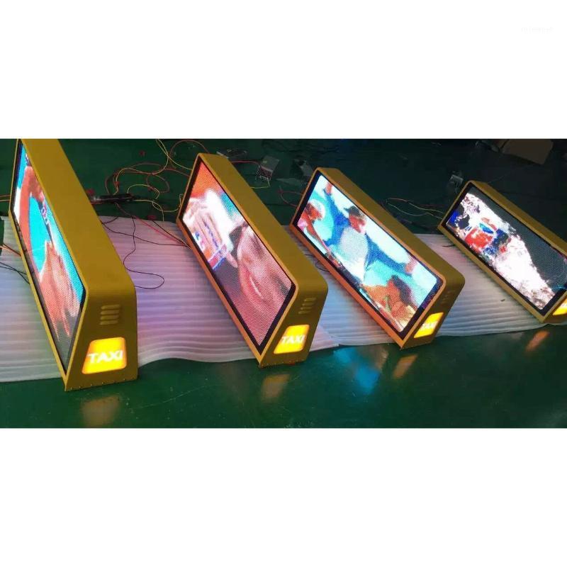 

Low cost high brightness Bus taxi roof sign led p4 led module outdoor , outdoor p4 advertising panel1